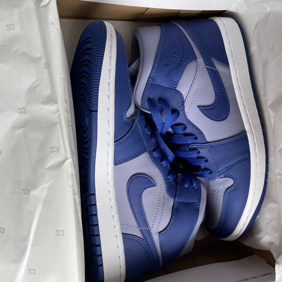 Nike Air Jordan Mid SE, W9, M7, Light Purple/Blue - Picture 2 of 6